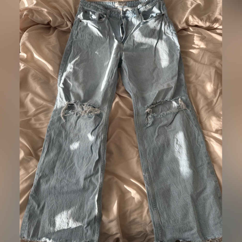 Abercrombie & Fitch Light Blue Denim Jeans